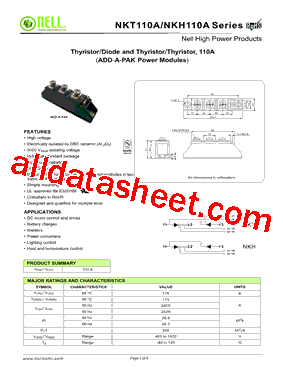 NKT11004A型号图片