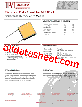 NL1012T型号图片