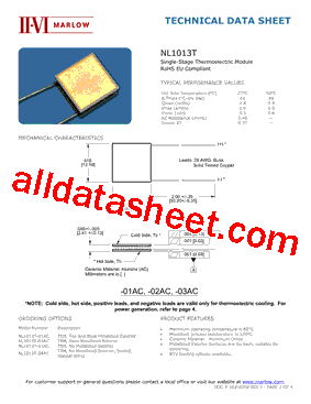NL1013T-01AC型号图片