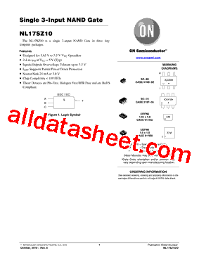 NL17SZ10MU1TCG型号图片