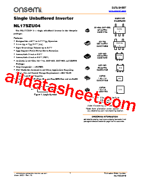 NL17SZU04_V01型号图片