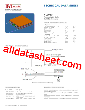 NL2060-03AC型号图片