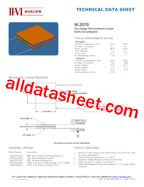 NL2070型号图片