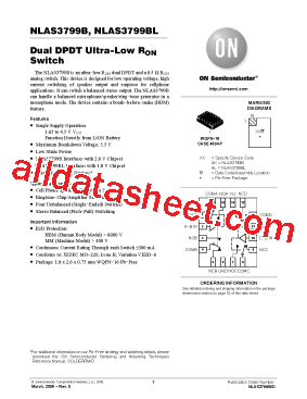 NLAS3799BL型号图片