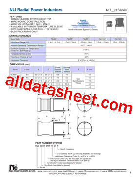 NLI101H470K-F型号图片