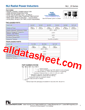 NLI106D151K___F型号图片