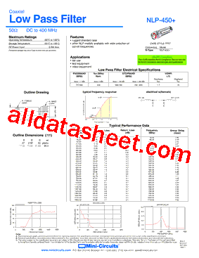 NLP-450+型号图片