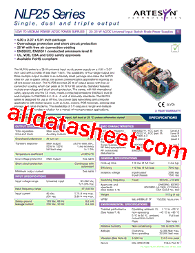 NLP25-7612J型号图片