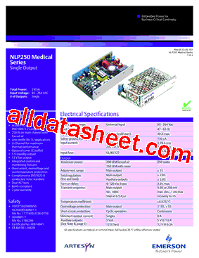 NLP250N-99S12J型号图片