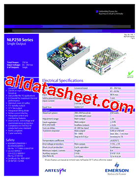 NLP250R-96S12J型号图片