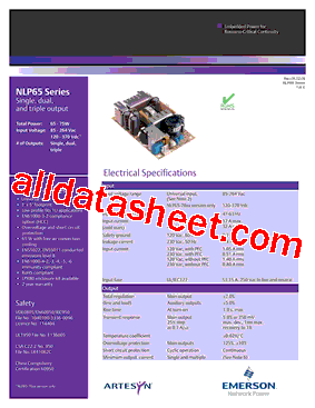 NLP65-7620J型号图片