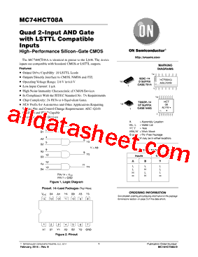 NLV74HCT08ADTR2G型号图片