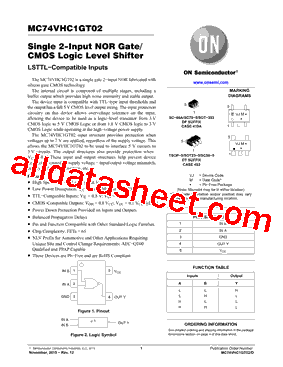 NLV74VHC1GT02DTT1G型号图片