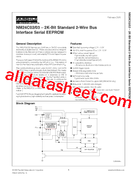 NM24C03LZMT8型号图片