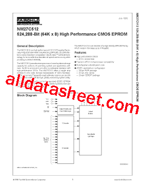 NM27C512VE90型号图片