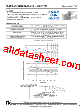 NMC0805X5R102K50TRP型号图片