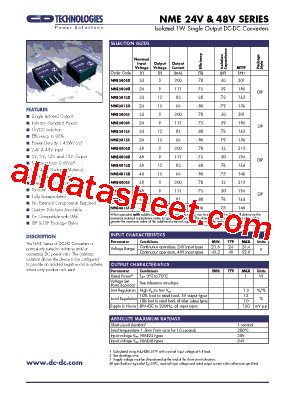 NME2415SC型号图片