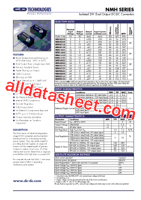 NMH4809D型号图片