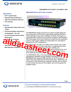 NMOA8200WDM-XX01-2015型号图片