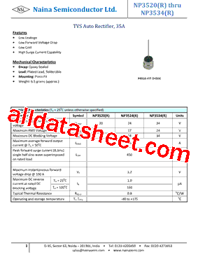 NP3520R型号图片