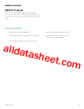 NP3TT-P-AU-R型号图片
