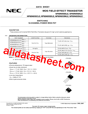 NP80N055KLE-E2-AY型号图片