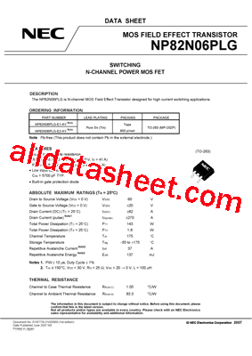 NP82N06PLG-E1-AY型号图片