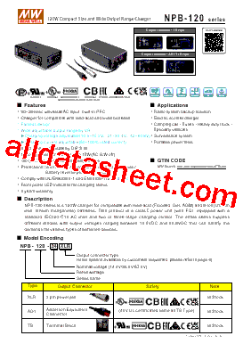 NPB-120-24AD1型号图片