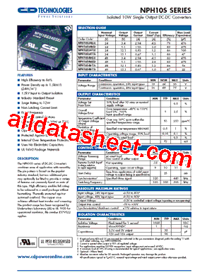 NPH10S4805EIC型号图片