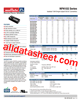 NPH15S4803EIC型号图片