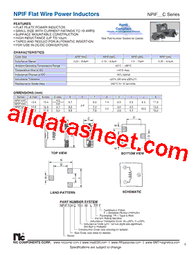 NPIF104C型号图片