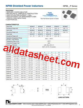 NPIM41PR10YTRF型号图片