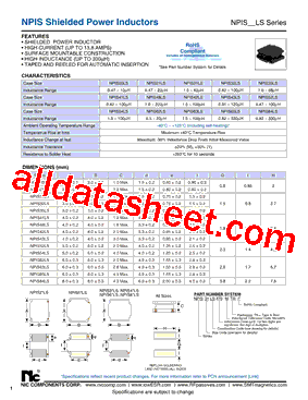 NPIS20LS2R2YTRF型号图片