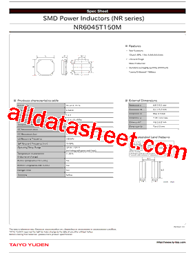 NR6045T150M型号图片