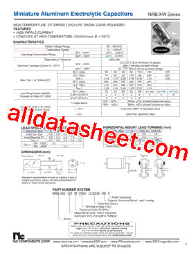 NRBXW221M220V125X50F型号图片