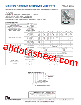 NRE-JL331M6.3V6.3X11F型号图片