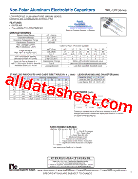 NRE-SN330M6.3V5x7F型号图片