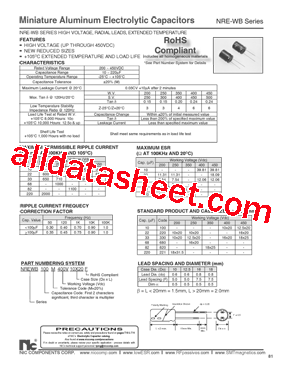 NREWB820M250V18X31.5型号图片