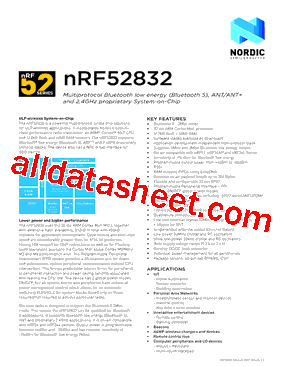 NRF52832-QFAA-R型号图片