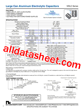 NRLC101M420V22X31SF型号图片