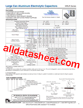 NRLR561M315V30X35SF型号图片