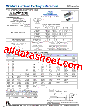 NRSA101M100V12.5x20F型号图片