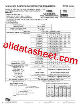 NRSX121M6.3V5X7TRF型号图片