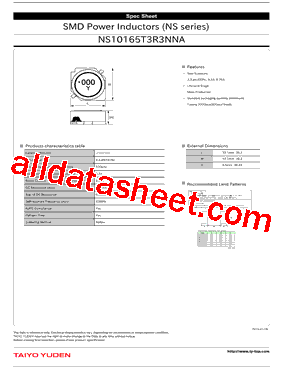 NS10165T3R3NNA型号图片