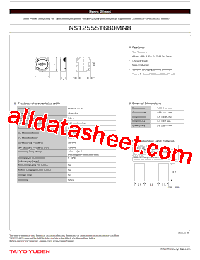 NS12555T680MN8型号图片
