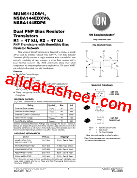 NSBA144EDP6型号图片