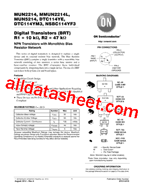 NSBC114YF3T5G型号图片