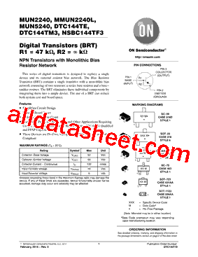 NSBC144TF3型号图片