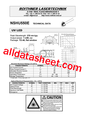 NSHU550E型号图片