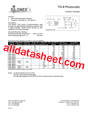 NSL-4922型号图片